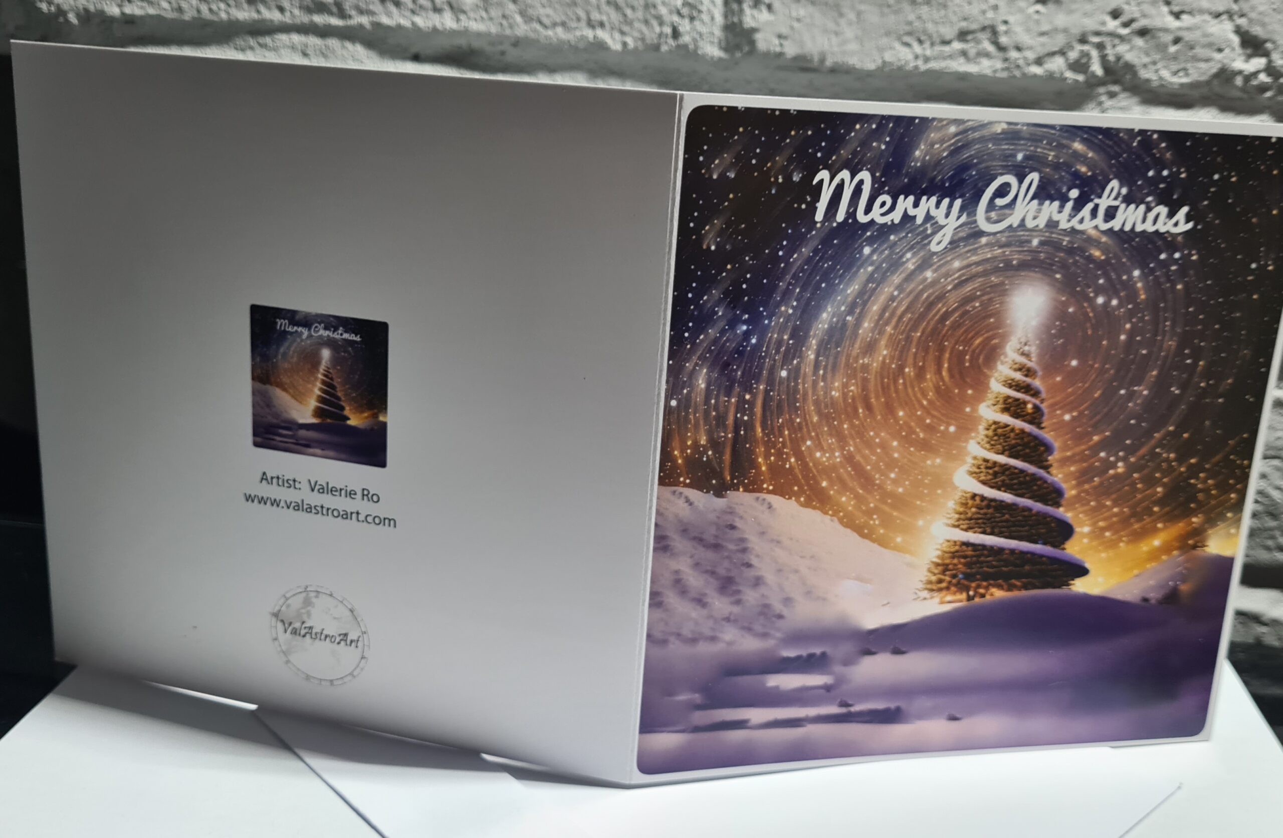 Experience the magic of the season with our Christmas cards, now available for purchase!